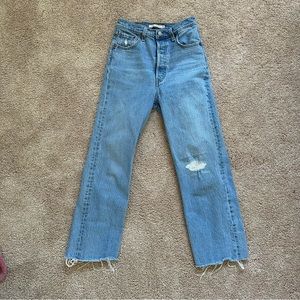 Levi’s Ribcage Jeans High Waist Ankle Straight